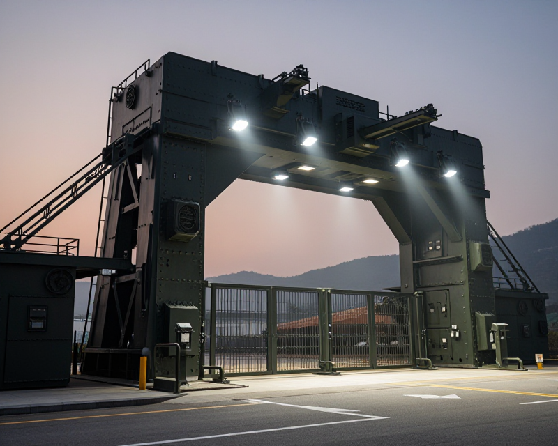 Military Base Security Atmosphere