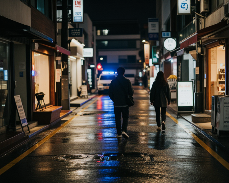 Atmospheric Urban Night