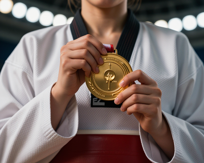 Taekwondo Victory Concept