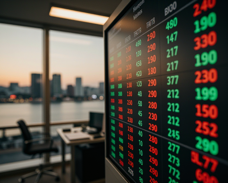 Financial Market Dashboard in Seoul