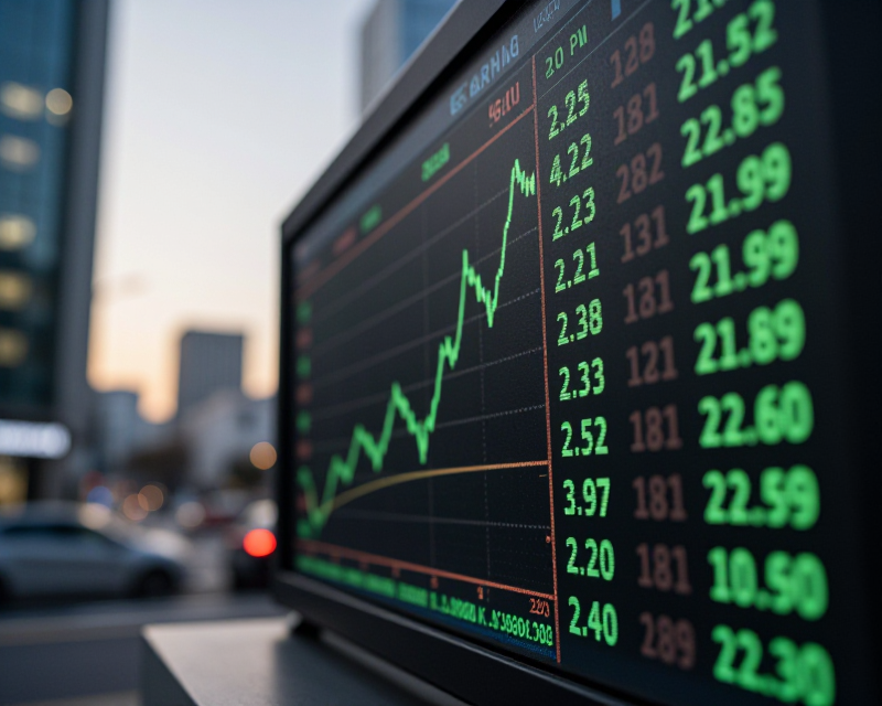 Financial Market Upward Trend
