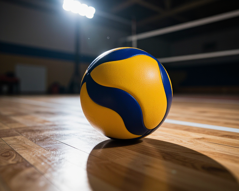Cinematic Volleyball Focus