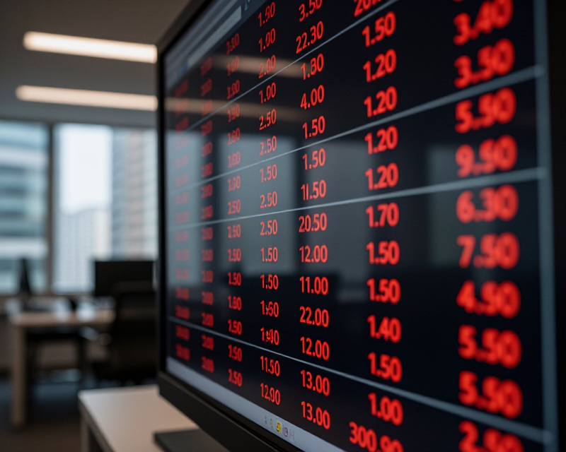 Stock Market Decline Visual
