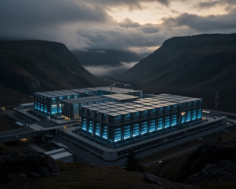 Cinematic Data Center Tension