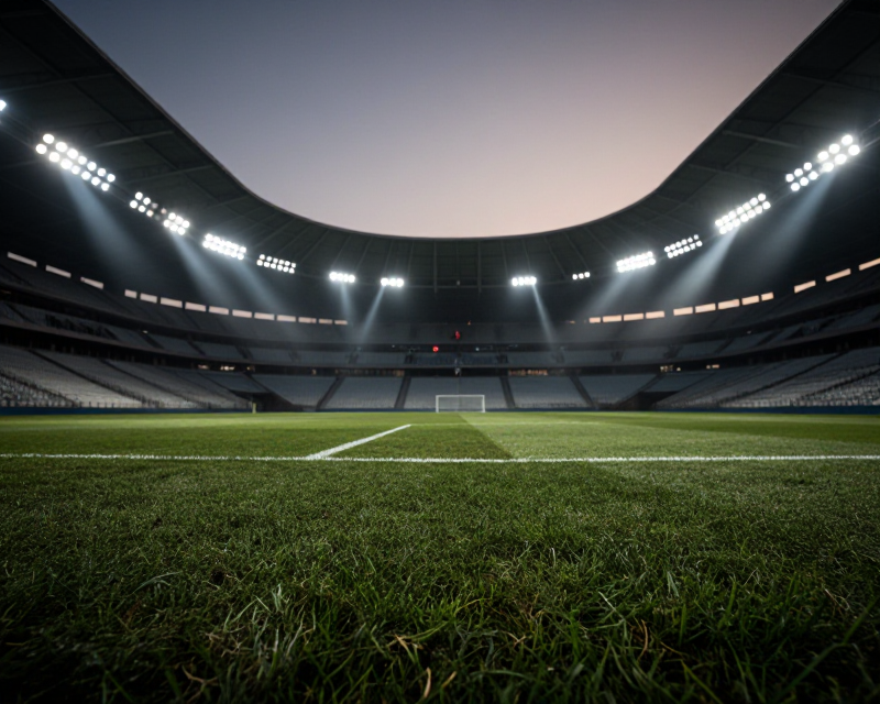 Cinematic Soccer Stadium Atmosphere