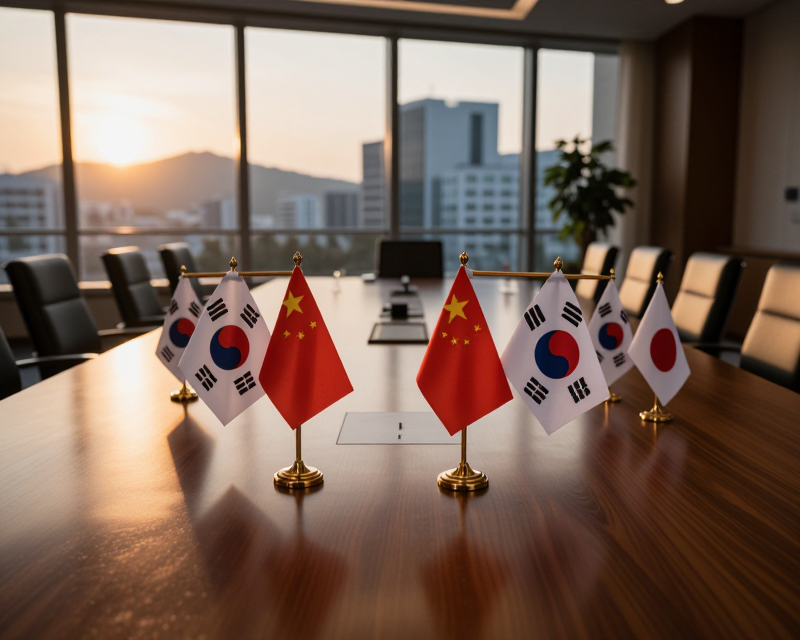 Diplomatic Cooperation Symbolism