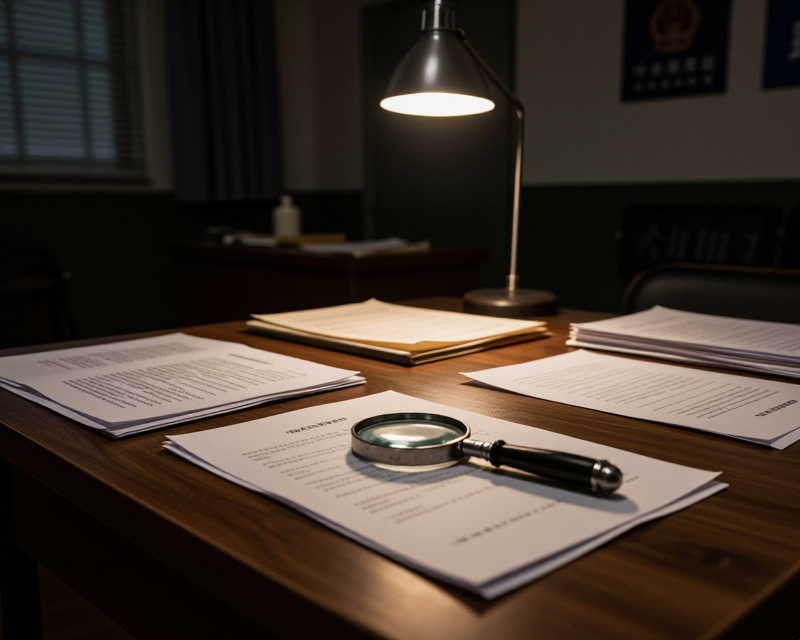 Symbolic Police Investigation