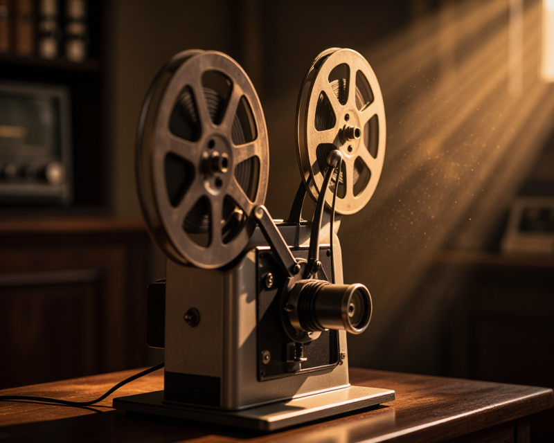 Cinematic Movie Night Atmosphere