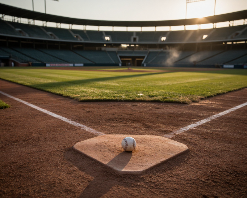 Cinematic Baseball Solitude
