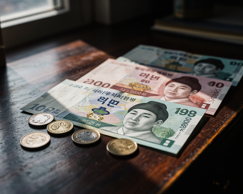 South Korean Currency and Liquidity Concept