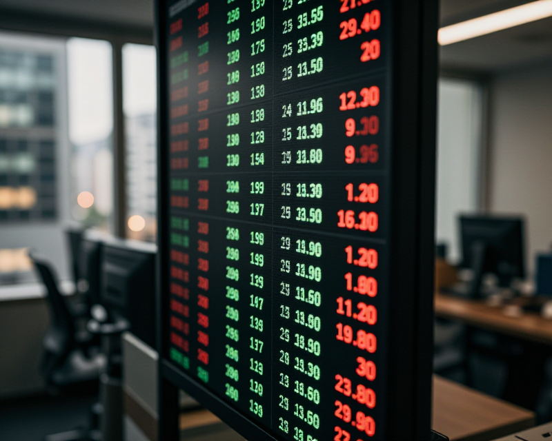 Stock Market Ticker Display